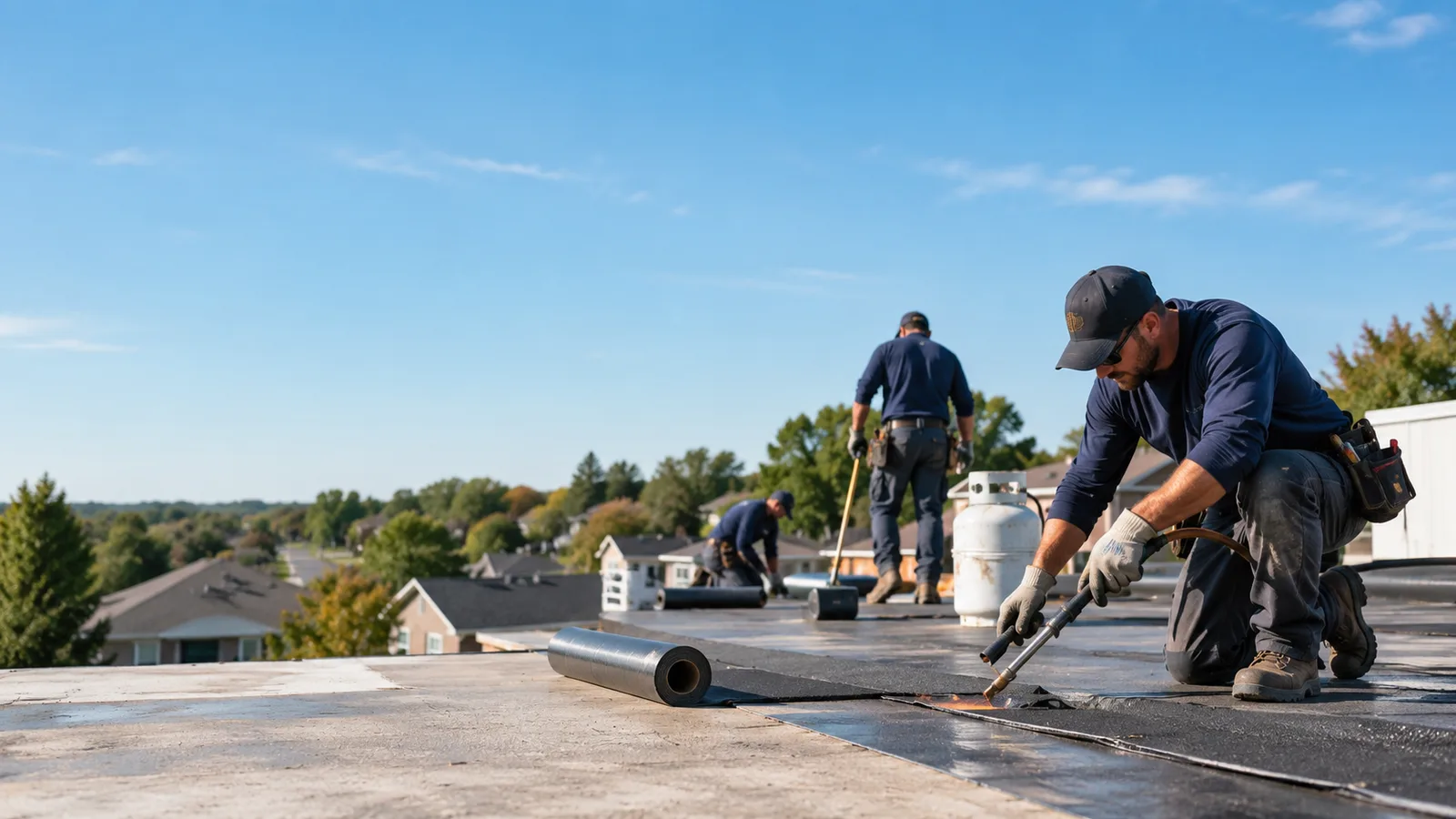 Flat Roof Leak Repair providers in Treynor, IA
